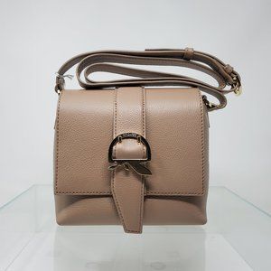 Patrizia Pepe - Leather Taupe Box Camera Bag